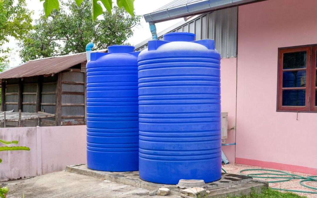 Completed water tank installation in durban